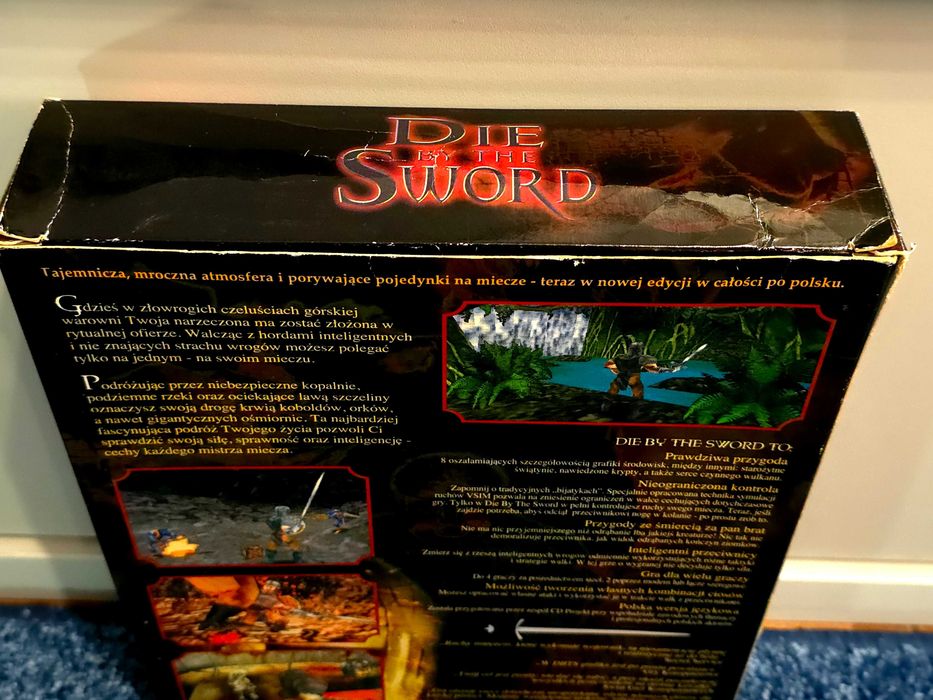 Die by the Sword (1998) - Big Box - PC PL
