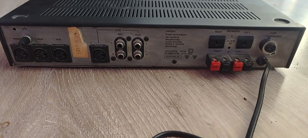 Rezerwacja Wzmacniacz unitra PW 3015 stereo