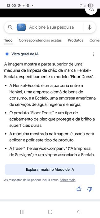 Enceradora para o chão