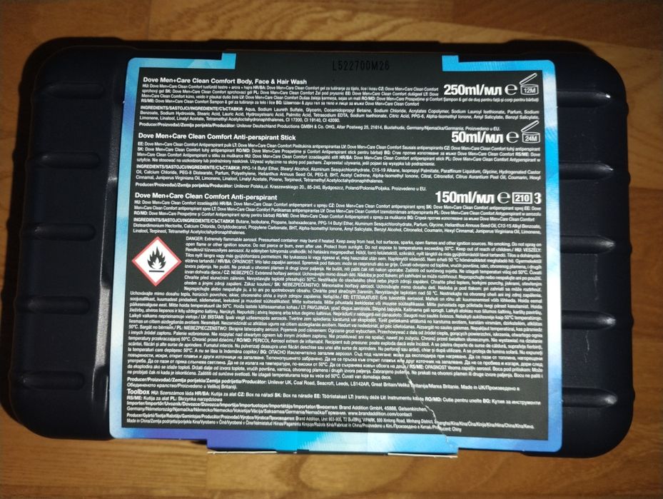 Męski zestaw Dove MEN+ Care nowy