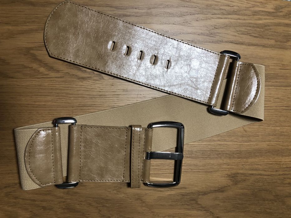 Pasek skórzany damski