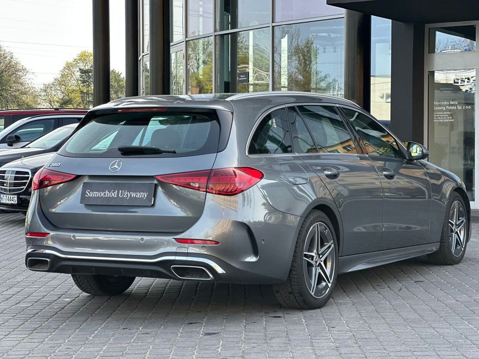 Mercedes-Benz Klasa C 180 AMG Pakiet/Led/Navigacja/Salon PL/F 23 %