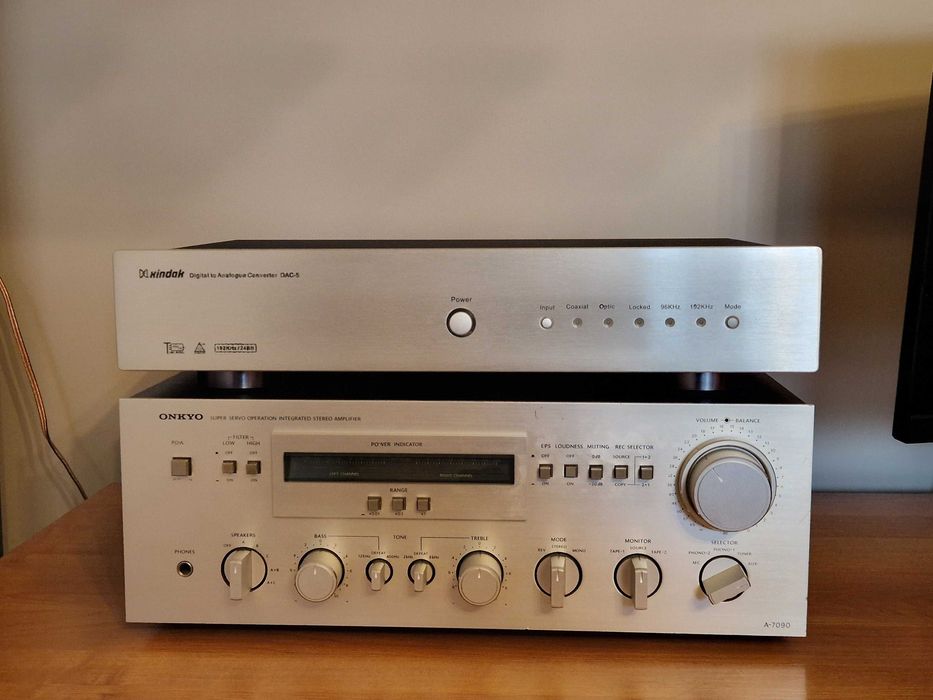 Flagowy Onkyo A-7090 dual mono po serwisie