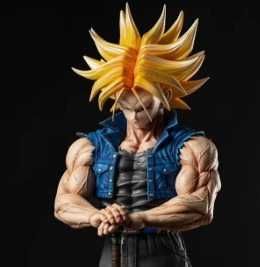 Figura ação Trunks Dragon Ball Z tamanho 25cm (Novo)