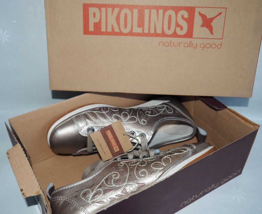 Pikolinos naturally good hiszpańskie półbuty skórzane wiązane 36