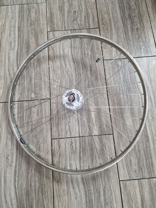 Koło do roweru przednie 28 cali z prądnicą Gazelle