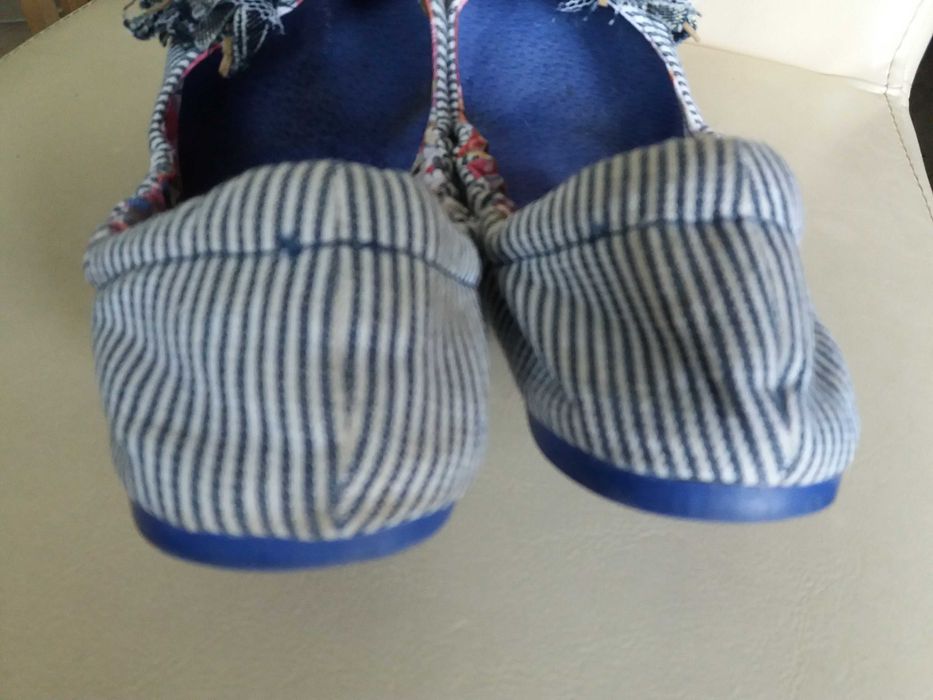 Desigual balerinki w paski marynarski styl r. 39