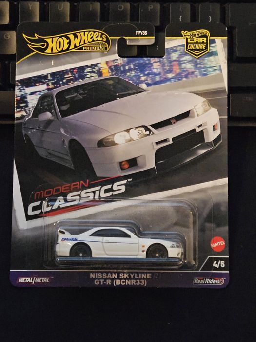 Autko Hot Wheels Nissan Skyline GT-R BCNR33 Modern Classics