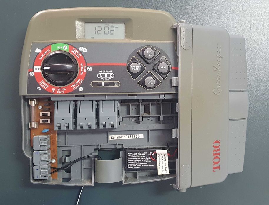 Sistema de rega automática Toro