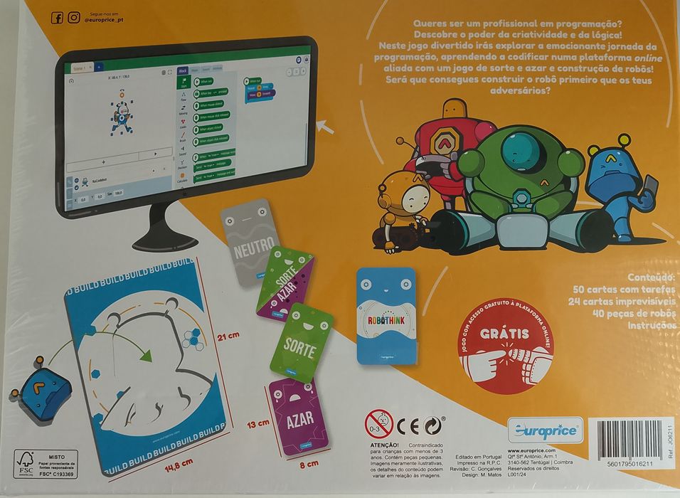 Jogo "Robothink":