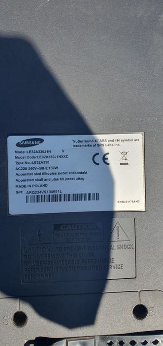 Płyta główna zasilająca t-con telewizora Samsung