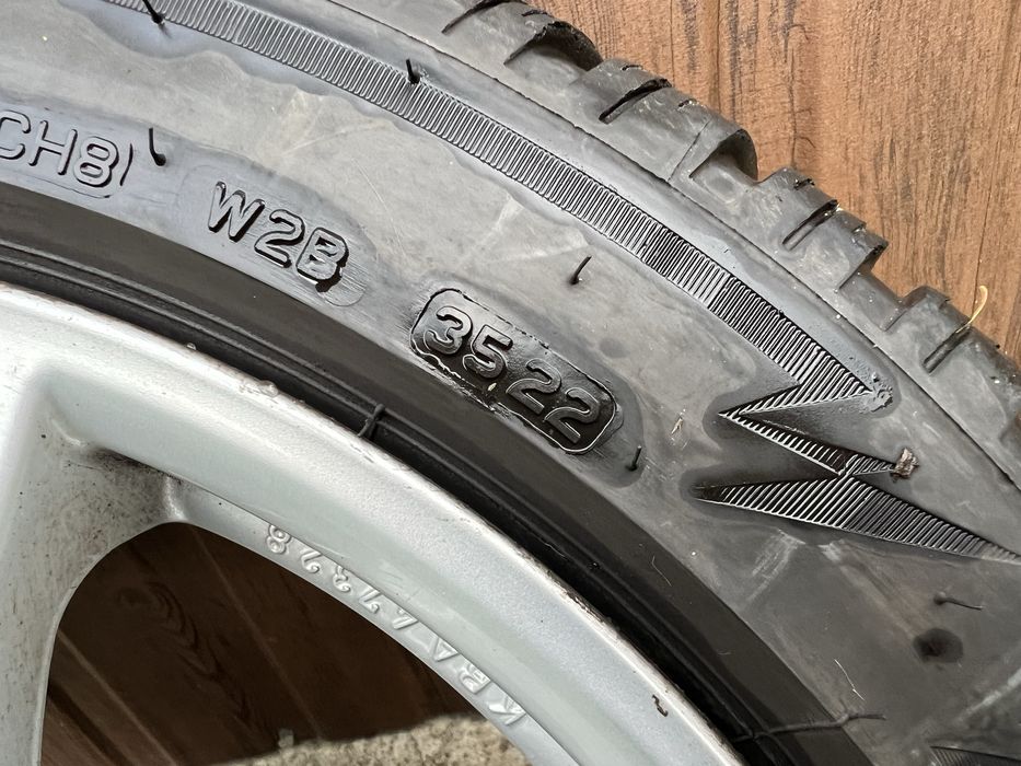 Koła alufelgi Mercedes z oponami Bridgestone 225/45/17