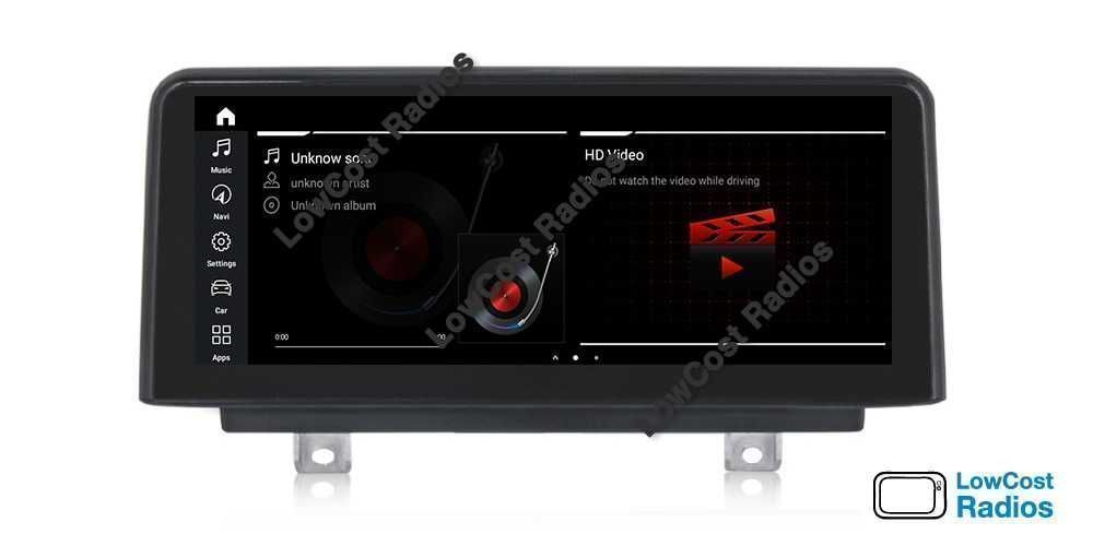 Auto Rádio GPS ANDROID BMW (Série 1, 2, 3 e 4) F20 F21 F22 F30 F31 F32 | CARPLAY • ANDROID AUTO