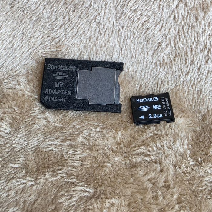 Karta Pamięci SanDisk Memory Stick Micro (M2) 2GB + Adapter MS Pro Duo