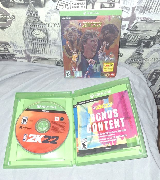 Диск з грою NBA 2k22 для Xbox One