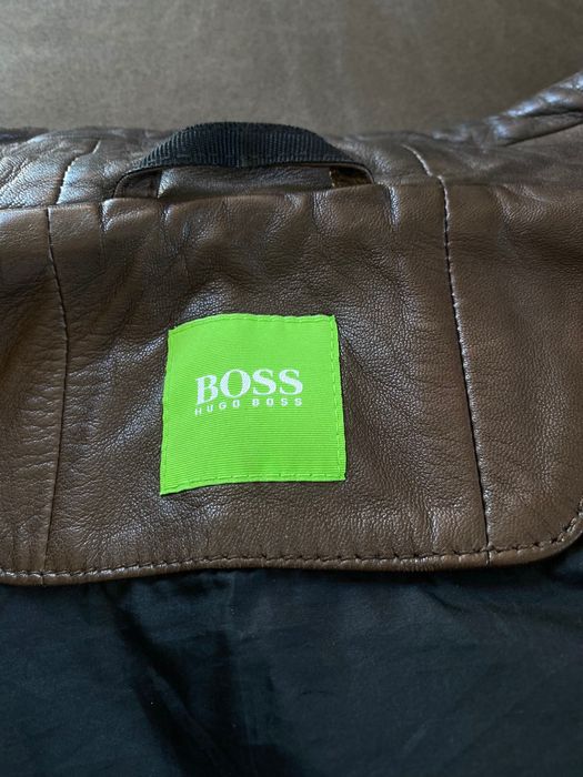 Hugo Boss шкіряна куртка