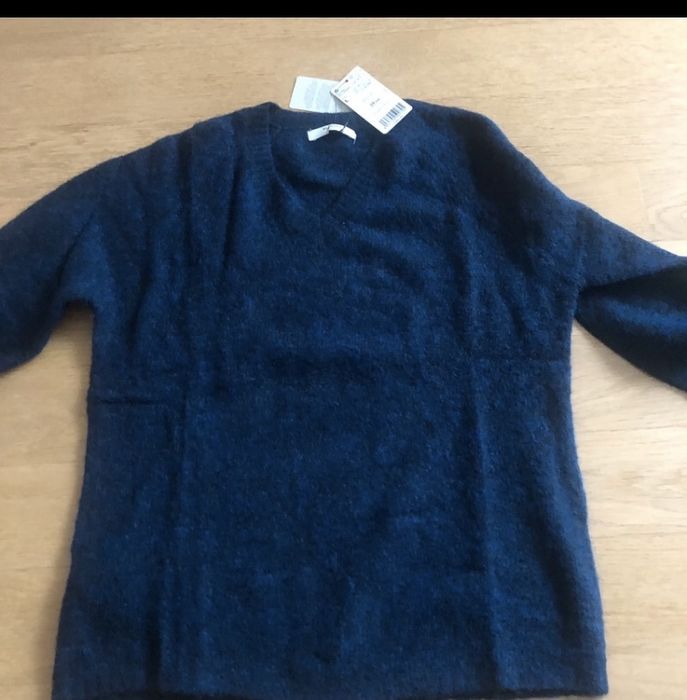 Sweter męski z domieszką wełny Mango S