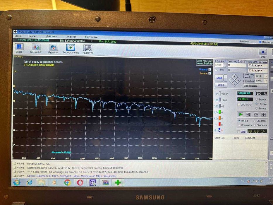 Ноутбук Samsung E352