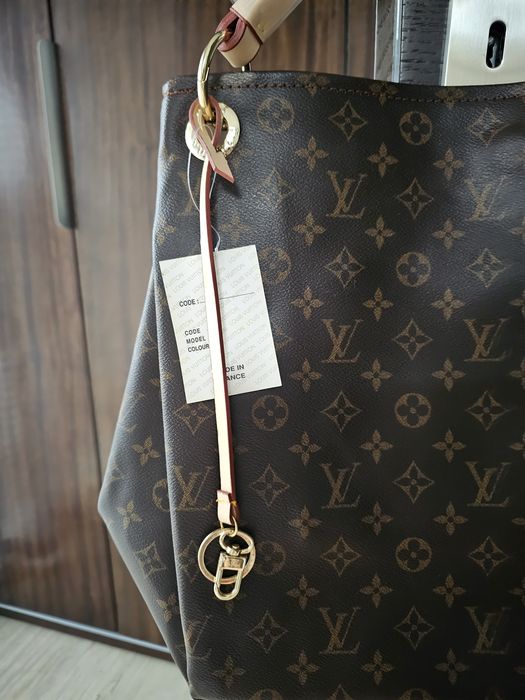 Torebka mieszcząca A4 jak Louis Vuitton