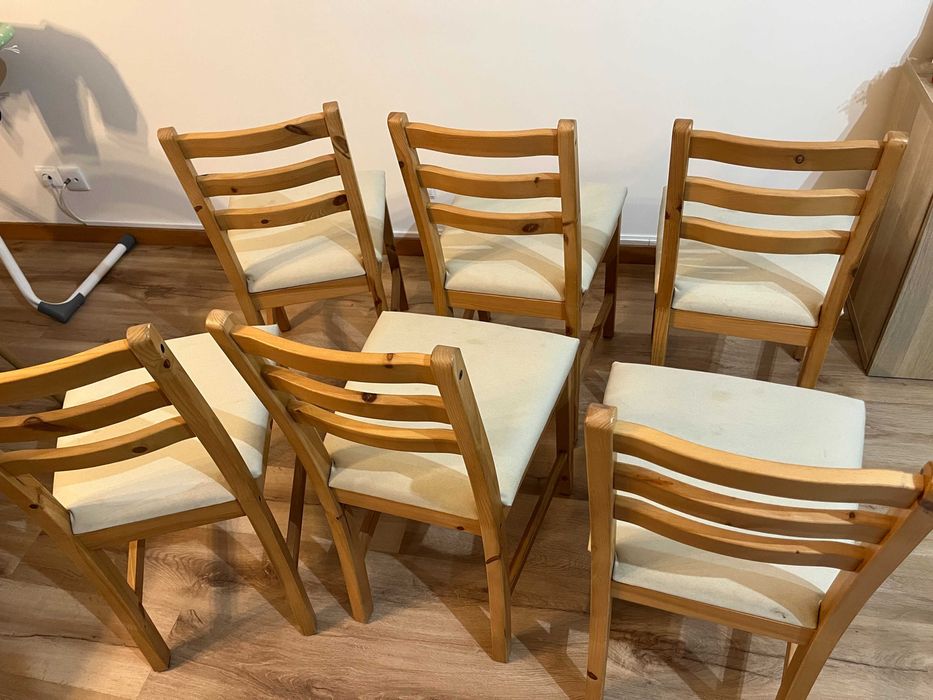 Conjunto de 6 cadeiras Ikea