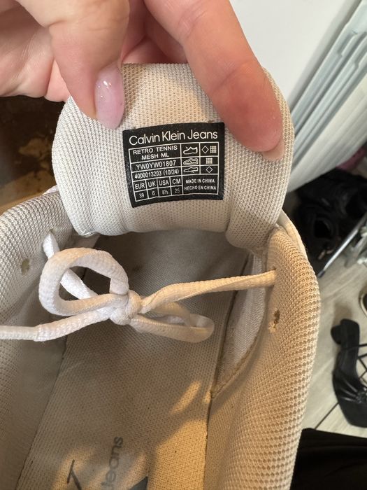Buty sneakersy calvin klein 39