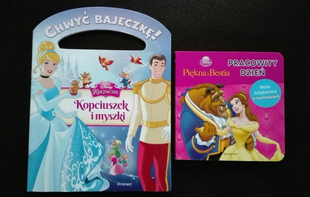 Książka Piękna i Bestia Kopciuszek bajka Disney