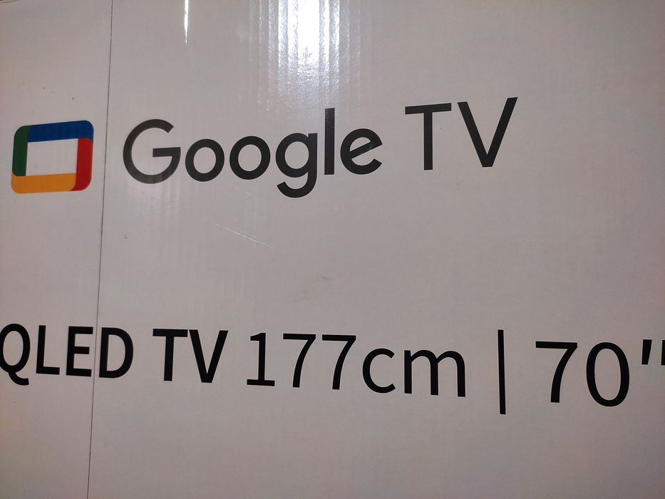 TV Sharp QLED 70 cali Android TV Google TV 4K Smart TV nowy