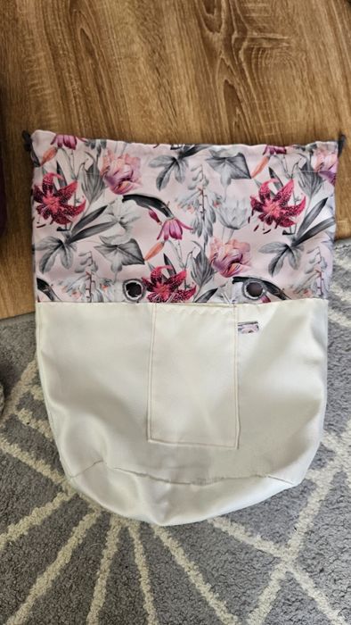 Torebka Obag mini purpura pikowana