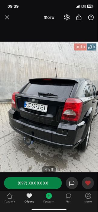 Продам Доджа Калібер