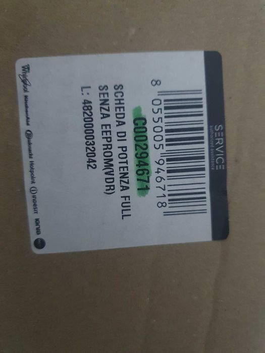 Hotpoint Ariston Whirlpool Indesit Power Electronic Module64752099210627122