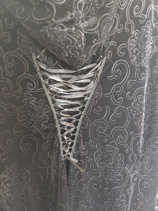 Long Gone Gothic Overcoat Devil Fashion