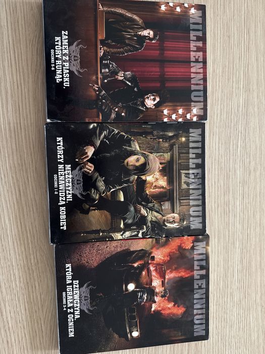 DVD Millenium  3 czesci , 6 płyt