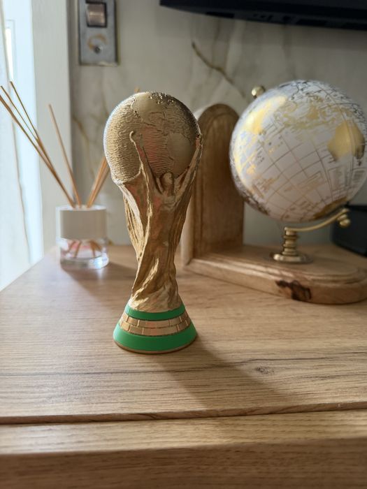 Réplica Taça Copa do Mundo Dourada