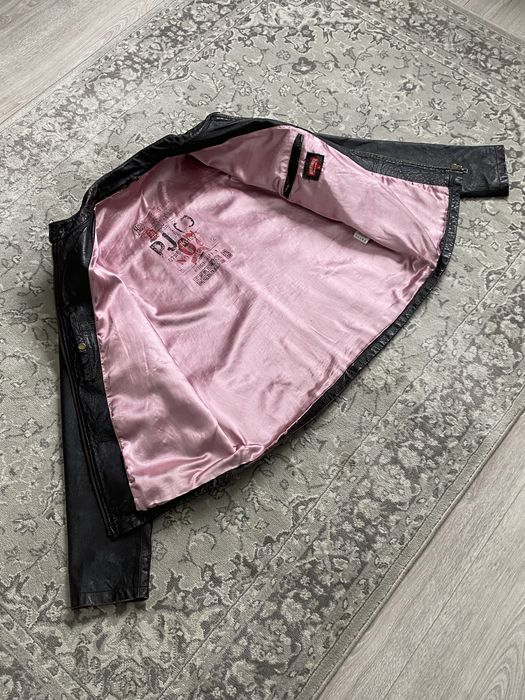 Męska Skórzana Kurtka z Prawdzwej Skóry Brazowa Rozmiar L