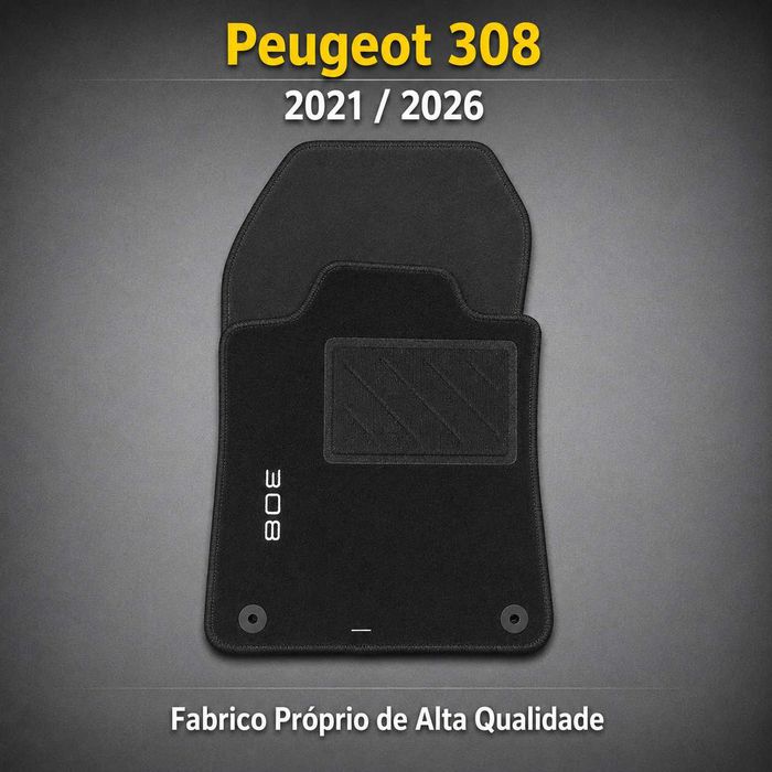 4 Tapetes - Peugeot 208/308/508/2008/3008