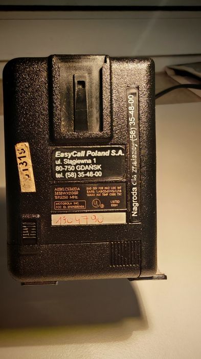 Kultowy Pager EasyCall + Motorola | SPRAWNE 100% | RARYTAS