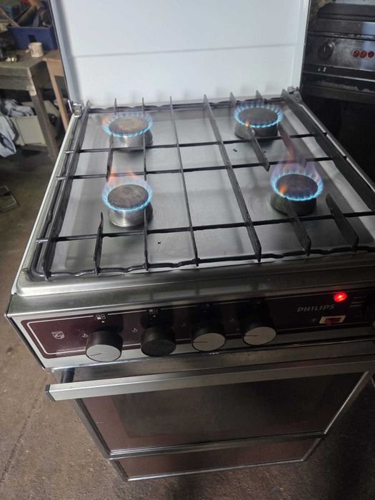 Fogão e forno phillips em bom estado 85x50x50