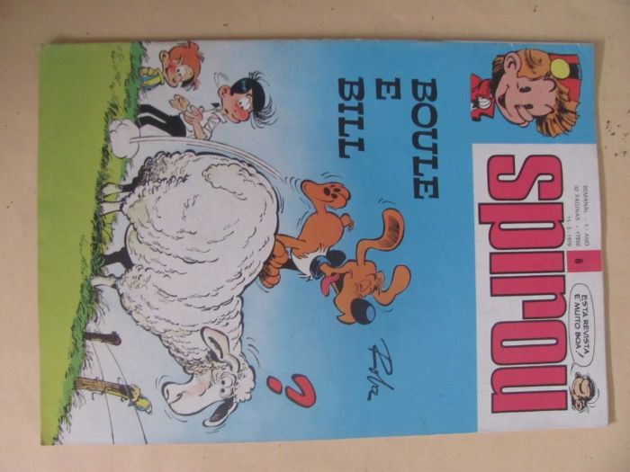 Spirou - Revista Nº 3,6,7,9,10,12,13,14,15,16,17,18,19,20 ao 28