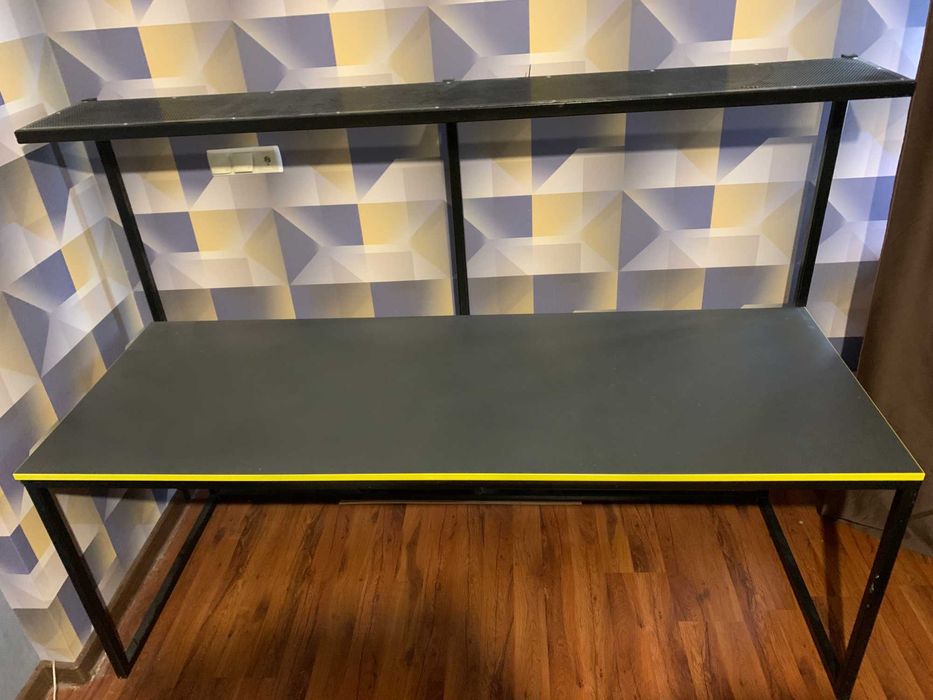 Стіл 2м. МЕТАЛ! ЛОФТ Великий Геймерский Компютерний ЯКІСНИЙ. В ІДЕАЛІ!