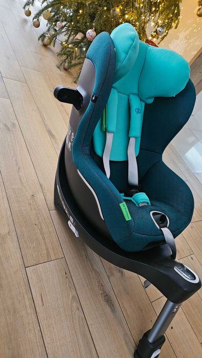 GB Vaya i-Size Cybex Fotelik 0-18kg obrotowy zadbany baza 360° zielony
