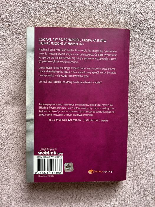 Książka Losing hope Colleen Hoover