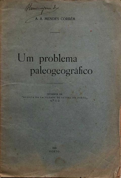 Um Problema Paleogeográfico - A. A. Mendes Corrêa