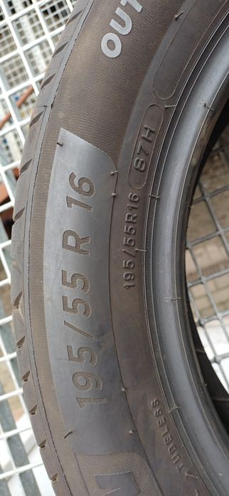 195/55R16 87H MICHELIN , dwie opony letnie DEMO.