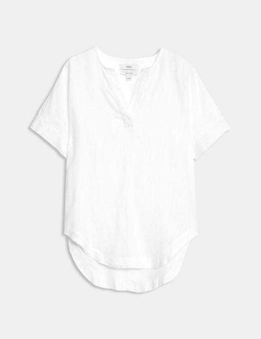 M&S блуза льняная