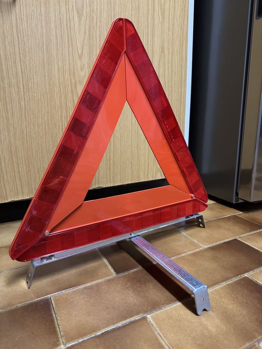 Triângulos Sinalização para carros