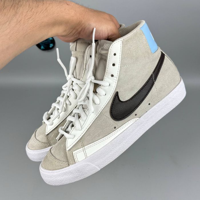 Nike Blazer Mid 77 кеды кеди кроссовки кросівки обувь взуття шкіра черевики демисезон ботинки кожа классика блейзер найк sb ботинки