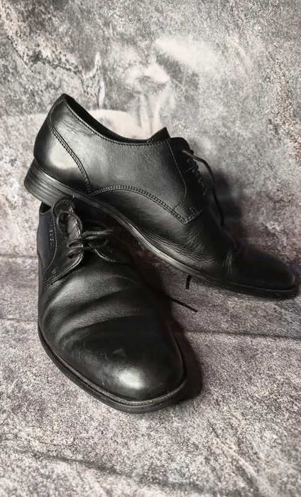 Półbuty męskie Lasocki Fashion for Men, czarne, rozmiar 42