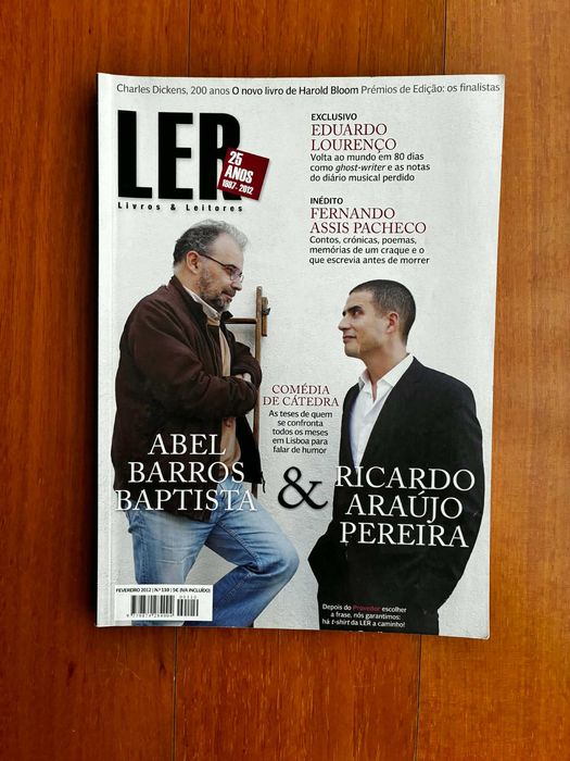 Revista LER: Ricardo Araújo Pereira