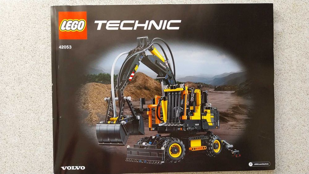 Lego Technic 42053 koparka Volvo EW160E