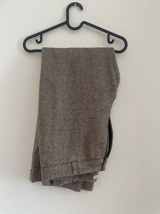 Fato integral castanho com brilhos